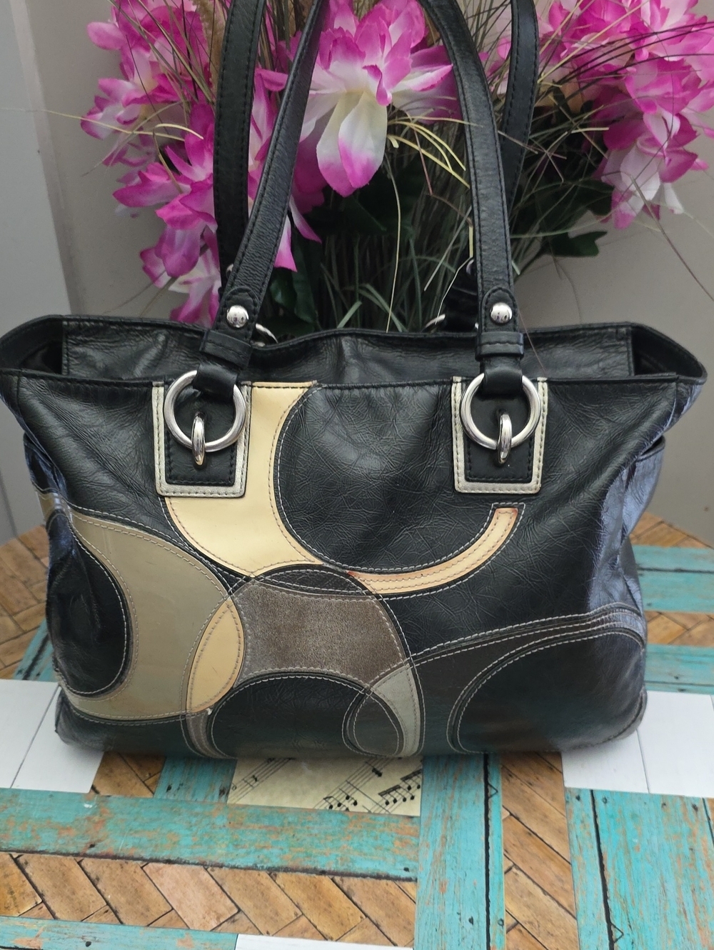 Coach Zip Top Shoulder Bag